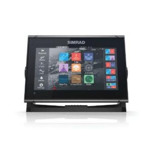 SIMRAD GO9 XSE Series 9" WVGA Color TFT LCD Fishfinder/Chartplotter with Middle/High HDI Skimmer Transducer and C-MAP Discover | 000-13211-002