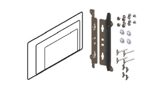 SIMRAD M5016/19/24/27 REAR MNT BRACKET KIT | 000-11618-001