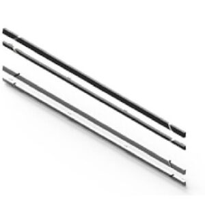SIMRAD MO16 BEZELS SILVER & BLACK 2PCS EACH | 000-11620-001