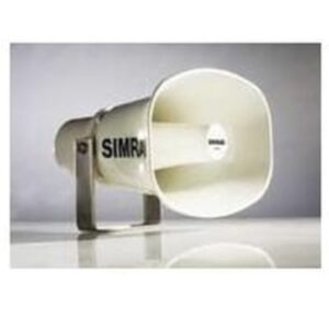 SIMRAD 30 W 8 Ohm Waterproof Hailer Horn Speaker, White | LSH80