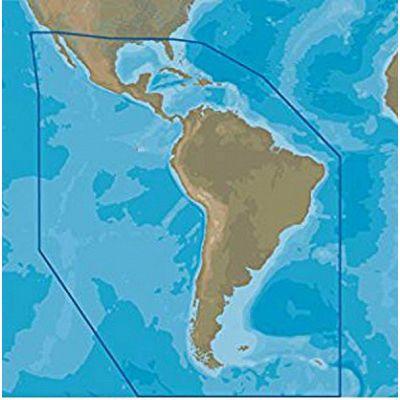 SIMRAD C-MAP DISCOVER - SOUTH AMERICA & CARIBBEAN | M-SA-Y038-MS