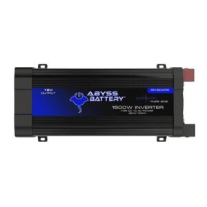 ABYSS 12V 1500W DC to AC Inverter – Pure Sine Wave | AB-INV-1500W *DROP-SHIP ITEM